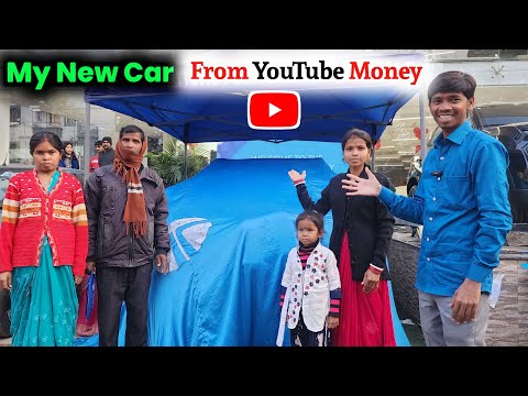 My New Car | From YouTube Money | #vijayriyavlogs #Cutecouple