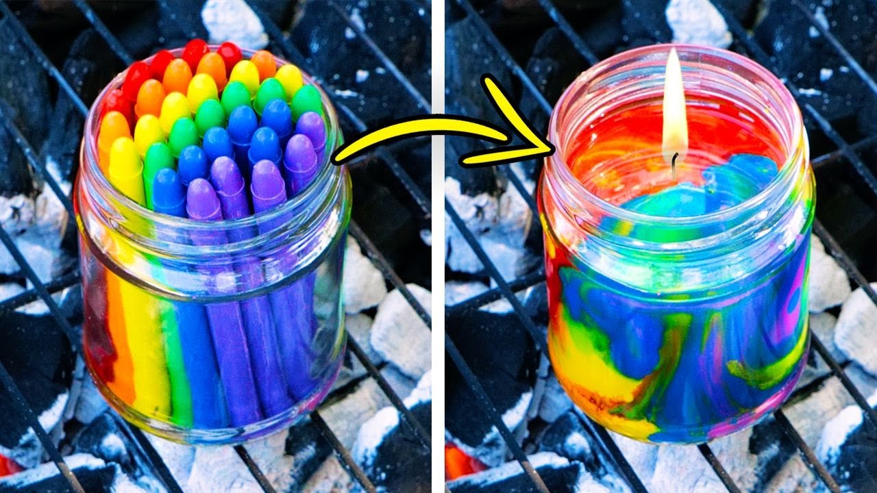 34 diy candle ideas -- candle making designs and hacks