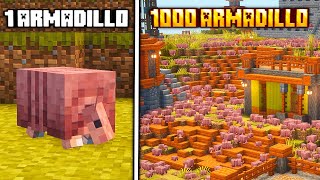 Gw Membuat Rumah Untuk 1000 Armadillo di Minecraft Hardcore!