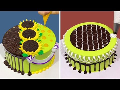 SUPER EASY Chocolate Cake Decorating Recipes 😜 How To Make Cake Decorating For Beginners❣️Cake Video