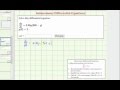 Differential Equations and Initial Value Problems