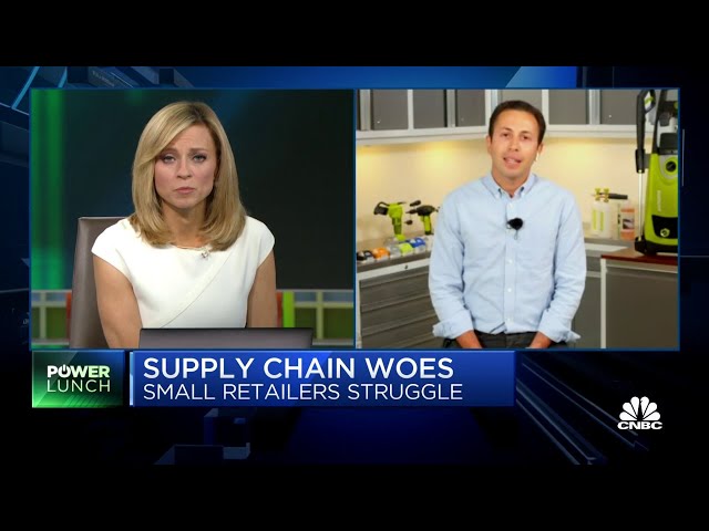 How supply chain challenges affect small retailers