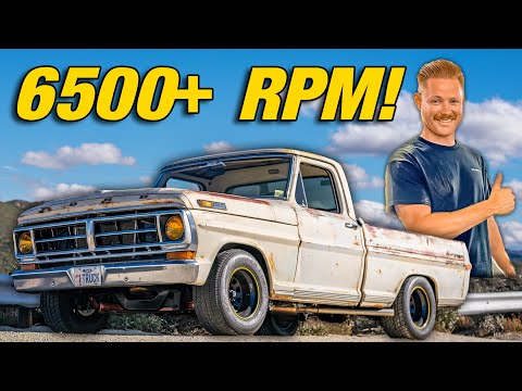 My NASCAR Inspired F100 Hits the MOUNTAINS & Sounds WILD!