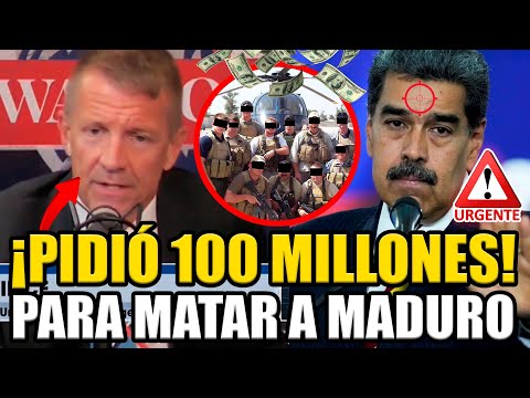 🚨¡100 MILLONES POR MADURO! HABLÓ ERIK PRINCE Y REVELÓ DETALLES ¿VA POR EL? | BREAK POINT