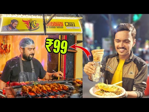 কাবাব সম্রাট Roasted Cart এর নতুন Outlet? 😱 Best Kebab in Kolkata | Kolkata Street Food