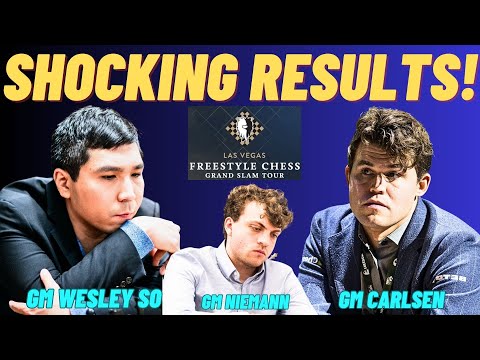 NAKAKAGULAT ANG MGA RESULTA NG LABAN! SI NIEMANN HALIMAW! Magnus vs So! Freestyle Chess Las Vegas