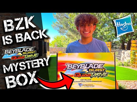 I'm Back!  Beyblade Mystery Box