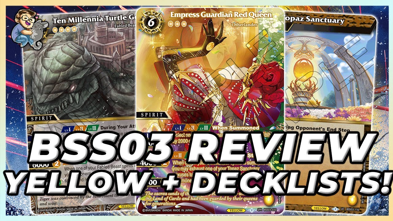 Aquatic Invaders Yellow Overview & Decklist! | BBS-03 Battle Spirits Saga