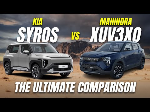 Kia Syros vs Mahindra XUV 3XO Sub Rs. 10 Lakh Battle | Which Car Is More Value For Money?