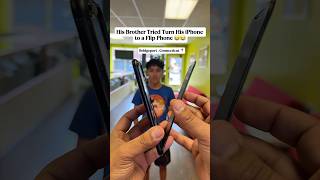 His Brother was Making iPhone 17 in His Garage 😭😭 #shorts #moneytalkswireless #funny #iphone17