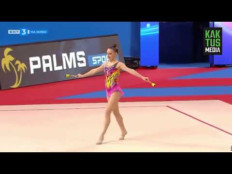 Гимнастка из Кыргызстана стала чемпионкой мира среди юниоров
