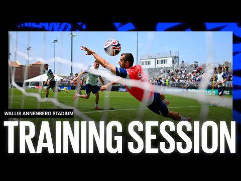 A LOS ANGELES SI LAVORA DURO 🇺🇸🖤💙 | TRAINING SESSION 🏃
