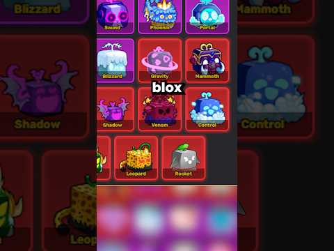 The Best Fruit in Blox Fruits.. #bloxfruits