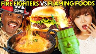 Firefighters Vs Fiery Foods!