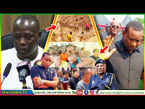 BREAK: Minister cries over Wontumi's Akonta Mining dαmage; 47 galamseyers arrεsted, license revoked