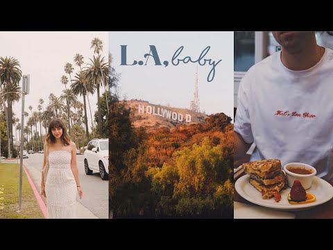 un día conmigo en Los Ángeles l mejor cafetería, Hollywood sign, tiendas vintage y supermercados