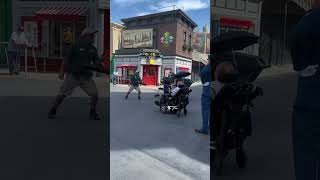 Dance break at universal studios