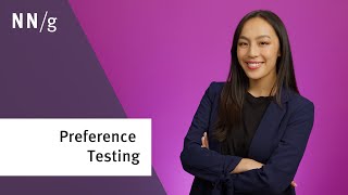 Preference Testing for Assessing Visual Design