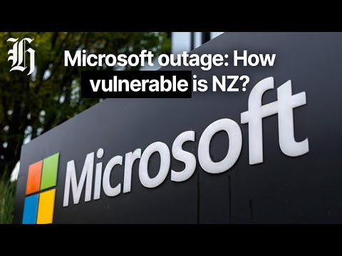 YouTube video thumbnail: Microsoft Outage: How Vulnerable Is NZ?