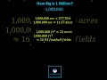 Understanding One Million