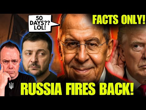BREAKING: RUSSIA FIRES BACK! Lavrov BRUTALLY TROLLS Trump, NATO & Ukraine - CHINA Backs Russia