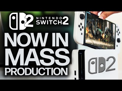 Nintendo Switch 2 Has Entered Mass Manufacturing! Early 2025 Release!?