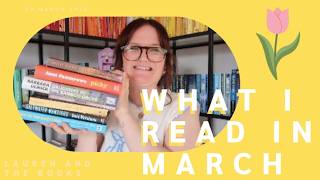 What I Read in March | Lauren and the Books