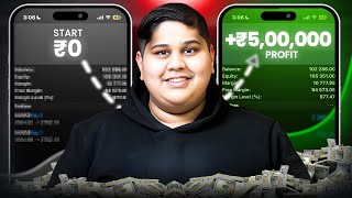 How I MADE ₹4,91,235 From Forex Trading & YOU CAN TOO! (Full 25-Minute Course) 🔥