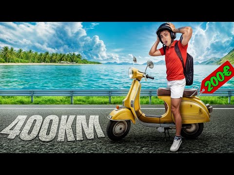 POKUŠAVAM MOTOROM OD 200€ DOĆ DO MORA I NAZAD ! *400KM