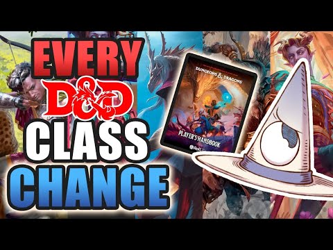 ALL Class Changes in the New PHB  (and I have thoughts)