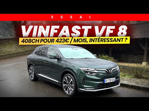 ESSAI Vinfast VF 8 : bonne découverte ? Réponse en essai !