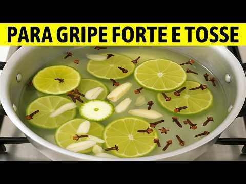 Acaba Com a TOSSE SECA, Gripe Forte, Tira o CATARRO da Garganta e Limpa os PULMÕES (Melhor Remédio)