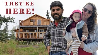 Moving my Wife and 7 Kids Into Our Off Grid Cabin in Alaska