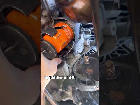 Oil filter fiasco #automobile #brakefluid #mechanic #carmaintenance