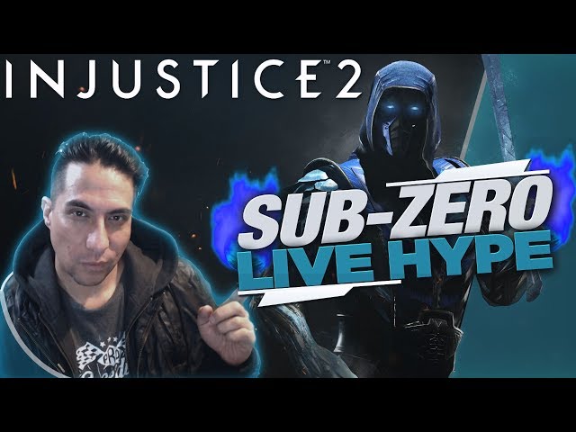 INJUSTICE 2 SUB-ZERO FIRST DAY RELEASE COUNTDOWN HYPE! PS4.