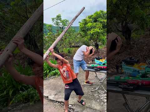 Kind brave boy ❤️ #trending #funny #toys #shortvideo