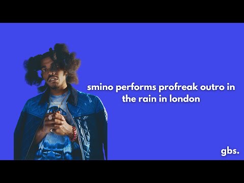 smino performs his song in the rain | smino pro freak