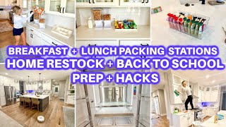 BACK TO SCHOOL PREP 2025 ORGANIZE + CLEAN WITH ME | SUNDAY RESET CLEANING MOTIVATION JAMIE'S JOURNEY