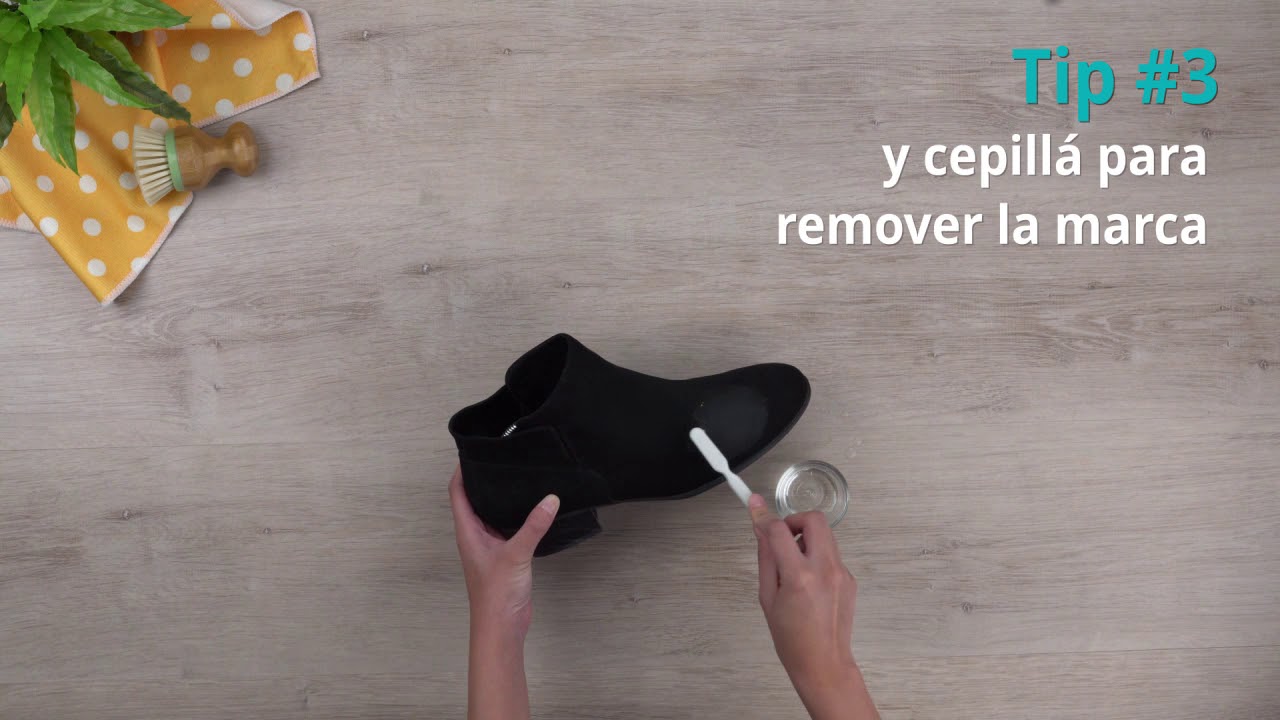 por favor confirmar En el piso costilla Cómo limpiar gamuza: botas, zapatos, camperas y accesorios | Cleanipedia