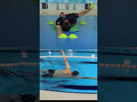 Отработка гребка в кроле / Training crawl