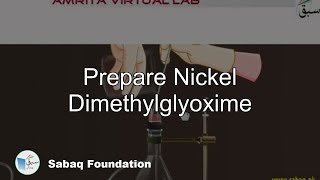 Prepare Nickel Dimethylglyoxime