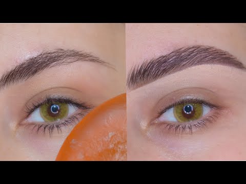 Soap brows |طريقة رسم الحواجب وترتيبها باستخدام الصابون
