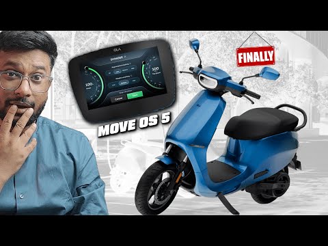 Finally OLA Electric MOVE OS 5 Update ! Most Powerful And Advanced Upgrade ! Electric Scooter