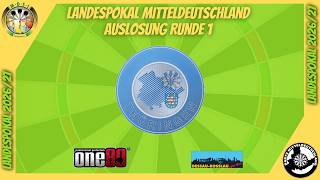 🏆🎯 Auslosung Landespokal Mitteldeutschland - Runde 1 - Thüringen 🎯🏆