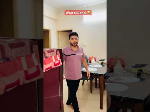 Wait for the end😂😅#ytshorts #comedy #trending #couplereels #wifehusbandcomedy #shorts #funny