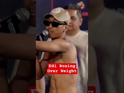 Capung Marah, Edi Boxing Over Weight di HSS vs Baku Hantam #ufc #mma #boxing #muaythai #jaden