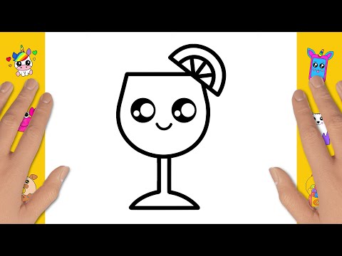 HOW TO DRAW KAWAII DRINK