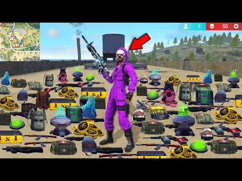 JUNTAMOS TODAS las COSAS del MAPA en FREE FIRE! 😂 *impresionante* MOMENTOS GRACIOSOS FREE FIRE