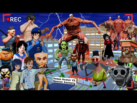 Yuta Mio Panik CCTV Rekam BOSS MONSTER ANOMALI Di Kota Sakura | Sakura School Simulator