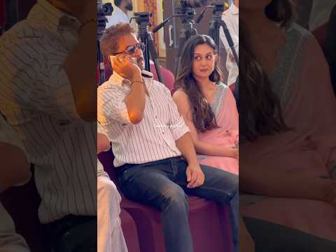 కూతురు సినిమా హిట్ అవ్వాలని ఎంత కష్టపడుతున్నాడో చూడండి మీరు అర్జున్ Arjun Sarja Aishwarya Arjun